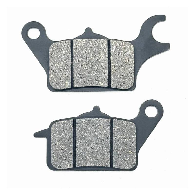 Motorrad Vorne Hinten Bremsbeläge for BR125 Z125 Pro 2016 2017 2018 2019 2020 2021 2022 2023 BR Z 125 Z125Pro(Front Brake Pads) von EOOXEKFX