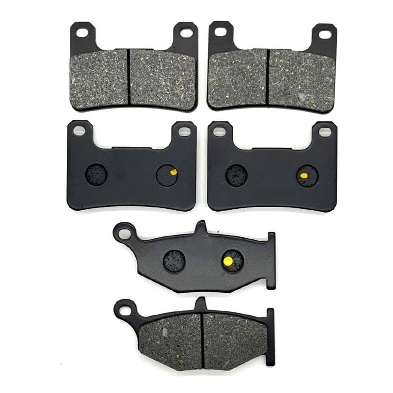 Motorrad Vorne Hinten Bremsbeläge for DL1000 V-Strom 1000 Abenteuer 2014 2015 2016 2018 2019 DL 1000(Front Rear Pads) von EOOXEKFX