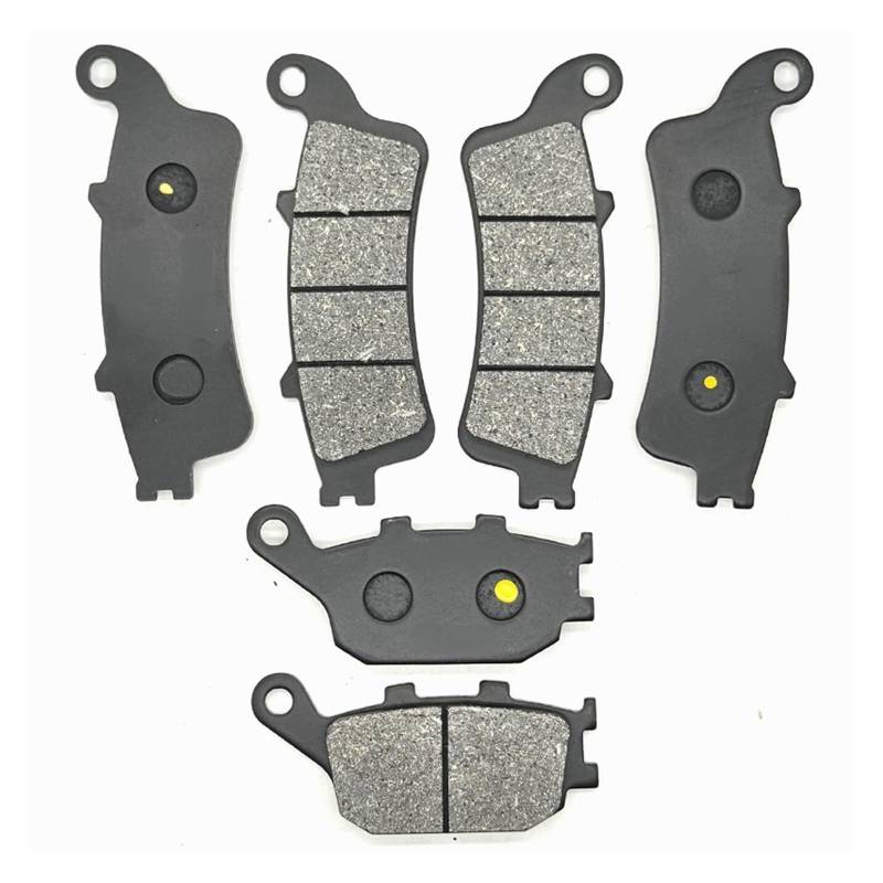 Motorrad Vorne Hinten Bremsbeläge for EN650 Vulcan S/ABS 2015-2023 EN650C Vulcan S 2018-2020 EN 650 650C(Front Rear Pads) von EOOXEKFX