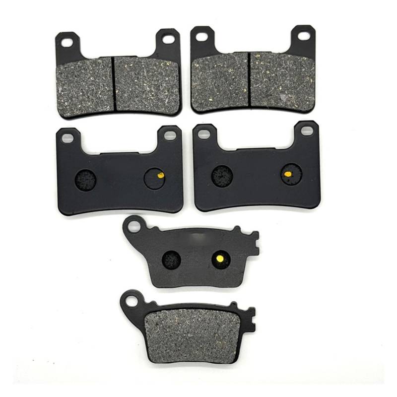 Motorrad Vorne Hinten Bremsbeläge for GSX-R1000 2009 2010 2011 GSXR1000 GSXR 1000(Front Rear Pads) von EOOXEKFX