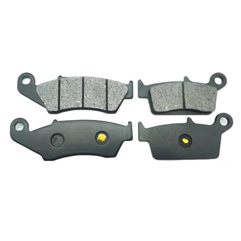 Motorrad Vorne Hinten Bremsbeläge for KLX250 1998-2005 KLX250 D-Tracker 98-2007 KLX250 KLX250S 06-07 KLX 250 250S DTracker(Front Rear Pads) von EOOXEKFX