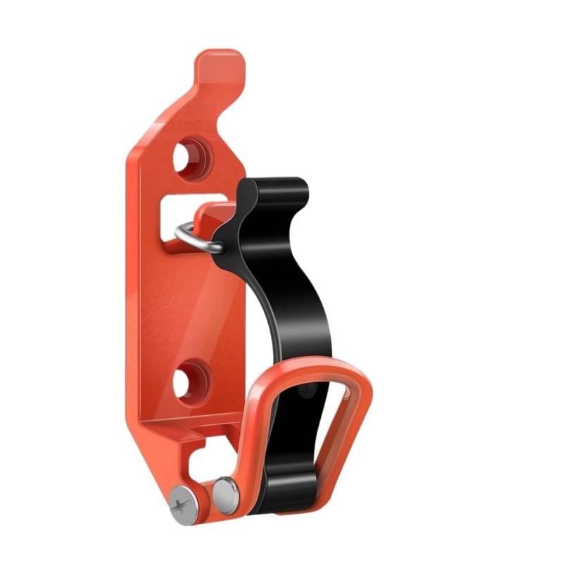 EPBRJMD 2/4 STK Schaufelhalter Auto Gepäckträgerhalter Werkzeug Schnellspanner Schaufel Axt Wandhalterung for Autoanhänger Wohnmobil Boot(Orange 1PC) von EPBRJMD