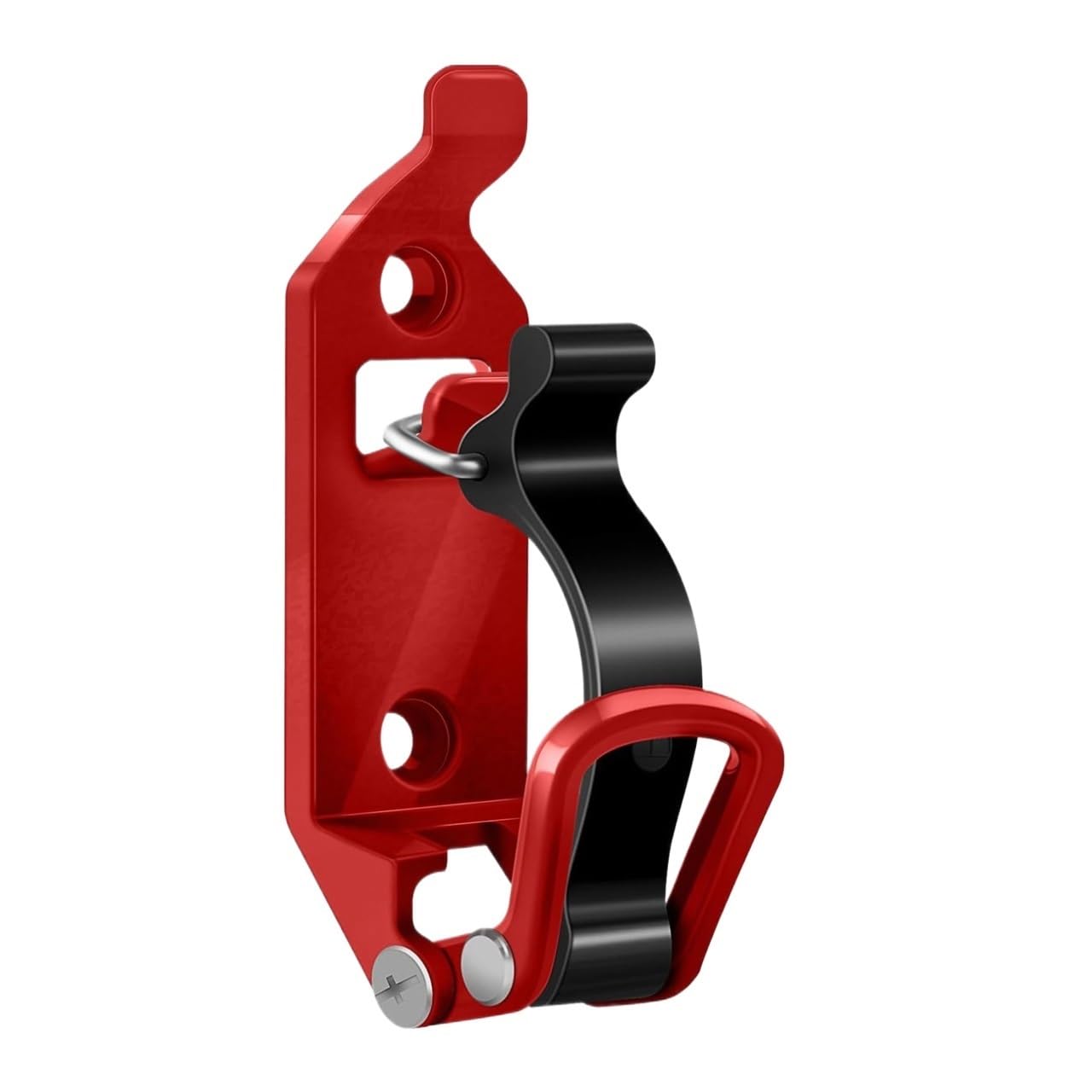 EPBRJMD 2/4 STK Schaufelhalter Auto Gepäckträgerhalter Werkzeug Schnellspanner Schaufel Axt Wandhalterung for Autoanhänger Wohnmobil Boot(Red 1PC) von EPBRJMD