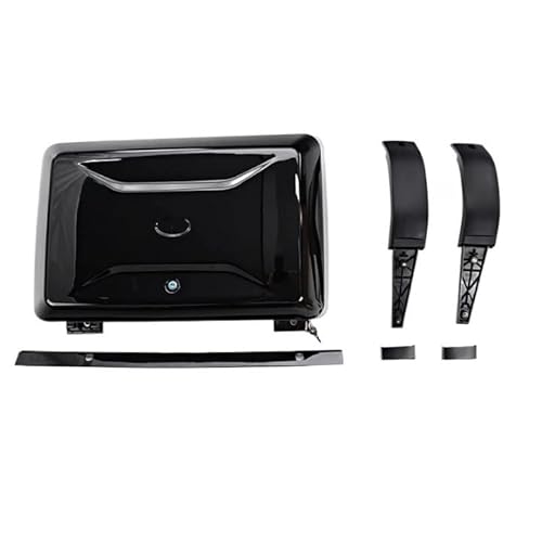 EPBRJMD Auto-Seitenaufbewahrungsgepäckbox Dachgepäckträgertasche Kompatibel for Land Rover Defender 90/110 2020 2021 2022 2023 Autozubehör(Gloss Black A) von EPBRJMD