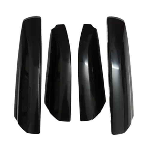 EPBRJMD Dachgepäckträger Gepäckträger Kompatibel for Toyota Highlander 2009 2010 2011 2012 2013 Bar Schienenende Schutzabdeckung Schale(Black 4pcs) von EPBRJMD