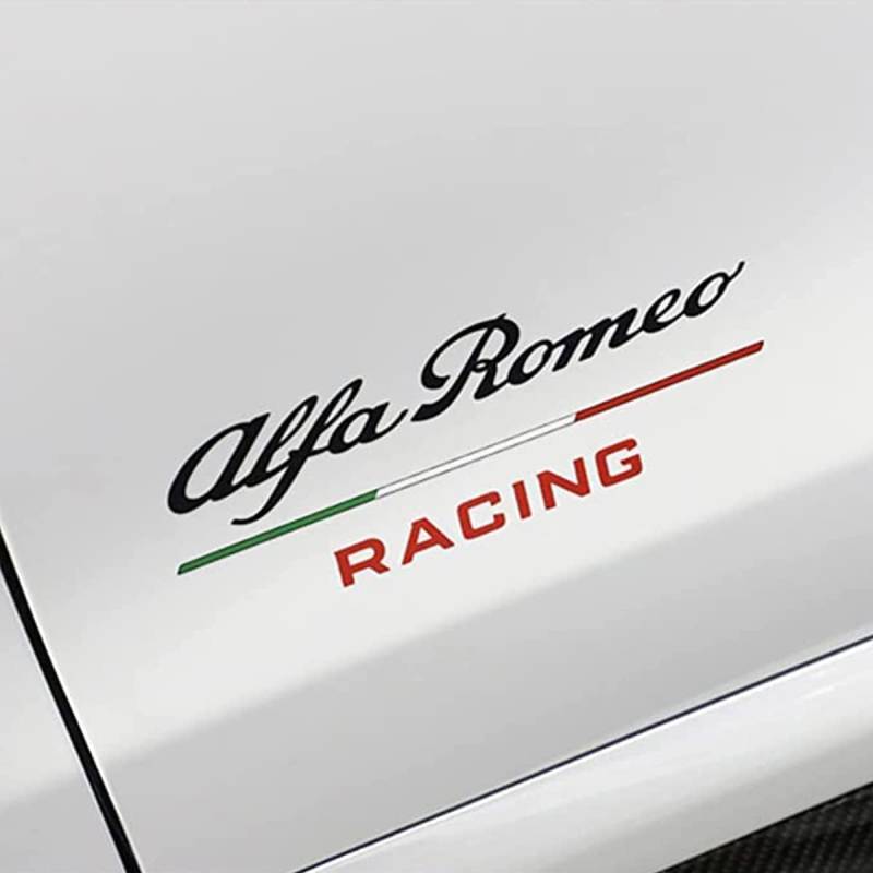 EPEDIC Auto-Emblem Für Alfa Romeo Giulia Giulietta 159 156 MITO Stelvio 147, Abzeichen-Aufkleber vorne Motorhaube Kofferraum dekorativ selbstklebend Tuning-ABS-Teile von EPEDIC