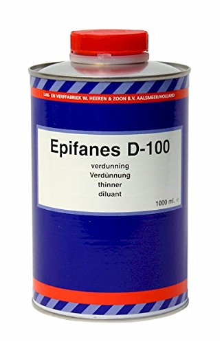 Epifanes D-100 AF-Verdünnung für Antifouling, 1 L, E7-7B für Foul Away, Werdol Kupferfrei, Westwind Antifouling und Werdol Silverpaint. von Epifanes