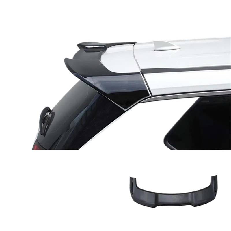 2021-2023 kompatibel for Nissan X-Trail Rogue T33 Hinten Abdeckung Dach Spoiler ABS Material Auto Hinten Flügel(Bright black) von EPNYWJTE