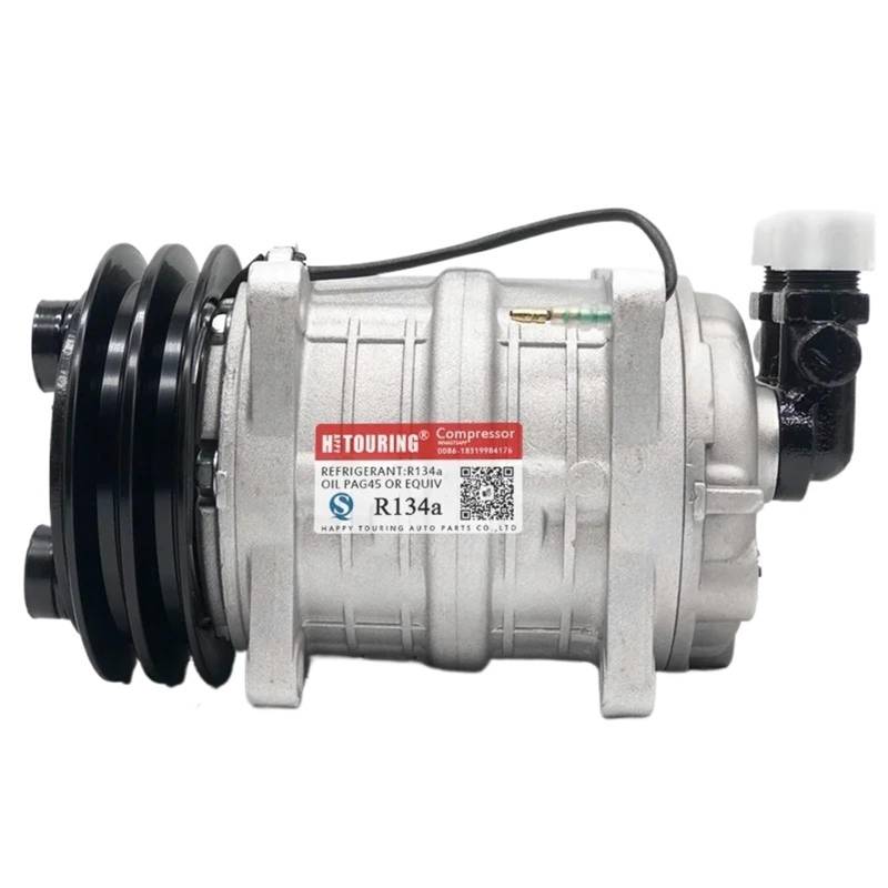 AC-Kompressor für Autos Klimakompressor DKS15CH 24 V 12 V kompatibel mit 2001–2005 Isuzu NPR/NPR-HD L4 4,8 l 506211-7770 506011-9611 506011-9610 8972513411 8972513410(24V (2PK)) von EPNYWJTE