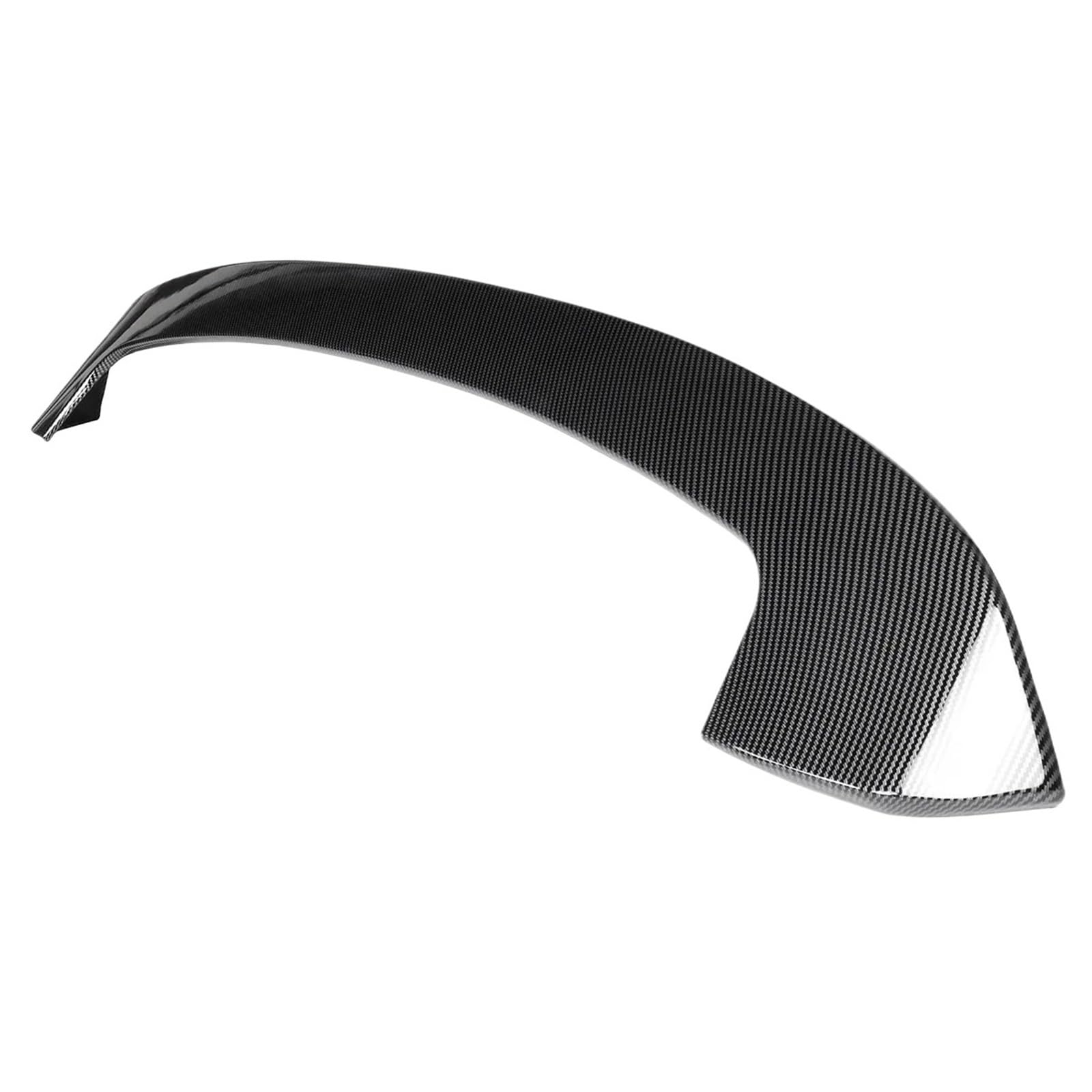 Auto-Heckspoiler-Lippenverlängerung, kompatibel for BMW 1er F20 F21 3/5Dr Schrägheck 2012–2019, Heckspoiler, Kofferraum-Außenteil(Carbon Fiber Look) von EPNYWJTE