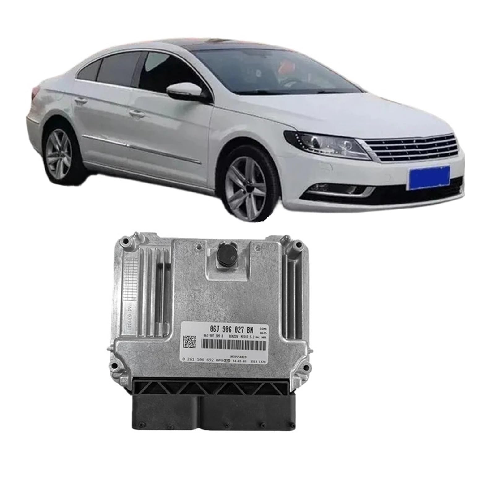 Computerplatine für Automobile 06J906027BN Motor Computer-Board ECU Elektronische Controller Modul Kompatibel for VW CC Passat 2010-2016 06J 906 027 BN MED 17.5.2 Teile von EPNYWJTE