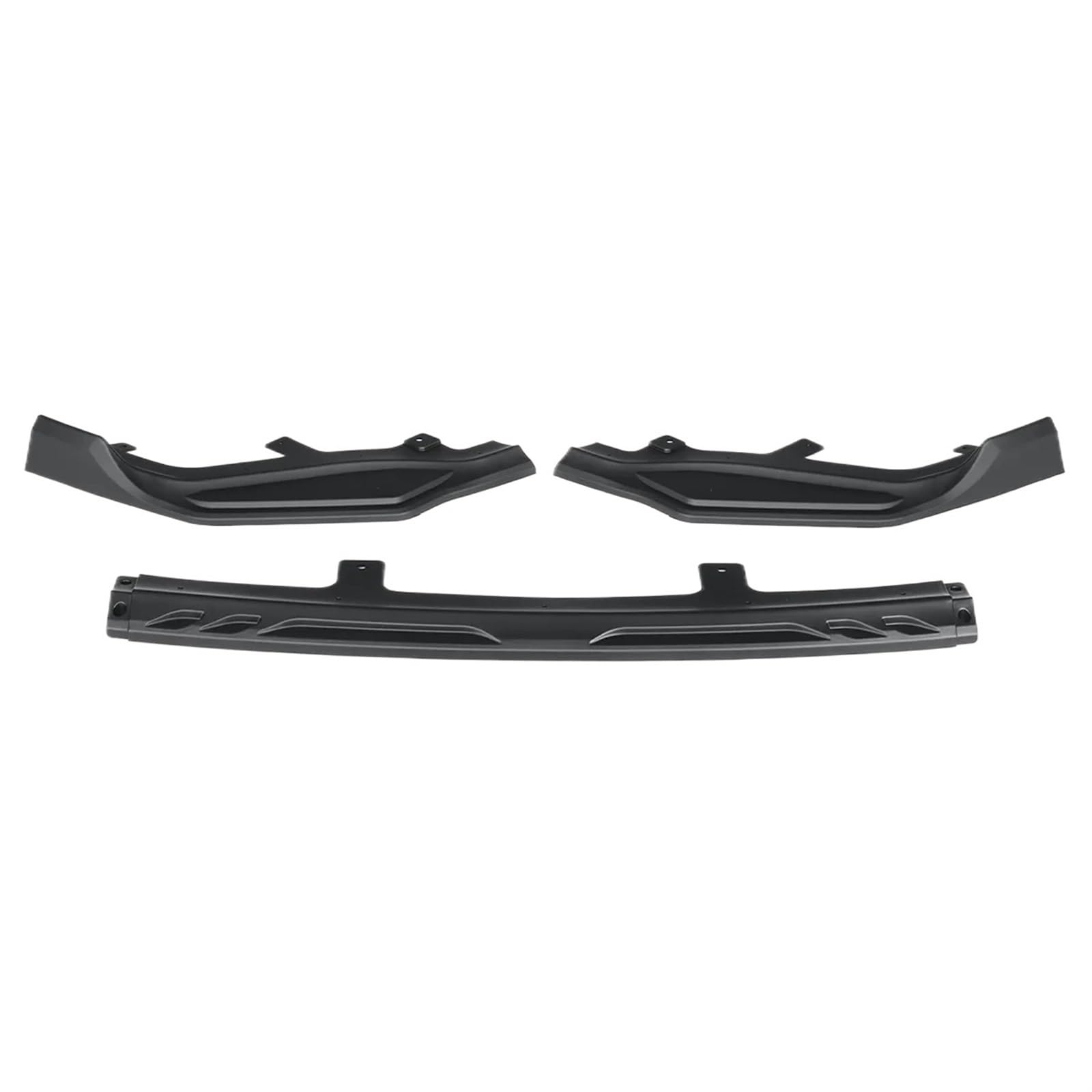 Frontstoßstangenlippe für Autos 3x Auto Front Stoßstange Splitter Lip Spoiler Diffusor Schutz Abdeckung Kompatibel for Lexus IS200t IS300 IS350 F-sport 2017 2018 2019 2020 körper Kit(Matte Black) von EPNYWJTE