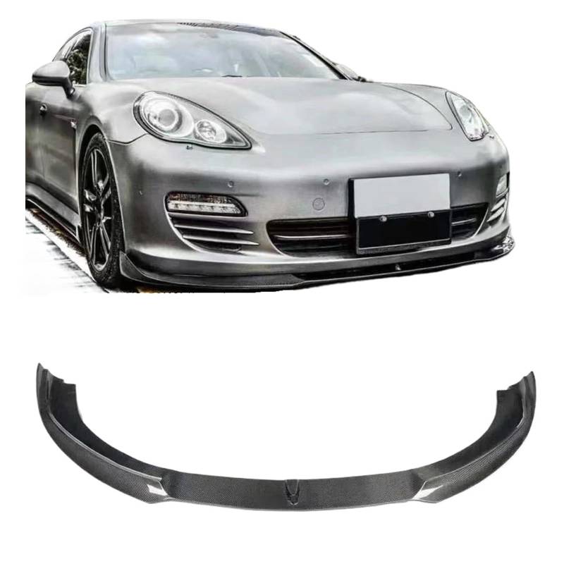 Frontstoßstangenlippe für Autos Carbon Fiber Front Bumper Lip Kompatibel for Porsche Panamera 970 2010-2016 Kinn Splitter Spoiler(2009-2012 970) von EPNYWJTE