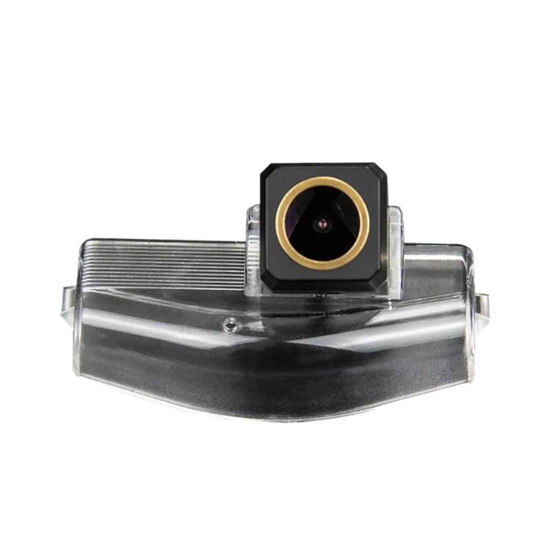 HD 1280x720p Goldene Kamera Rückansicht Rückfahr Kamera Kompatibel for Mazda 2 Mazda 3 2011-2014 Nachtsicht Kamera von EPNYWJTE