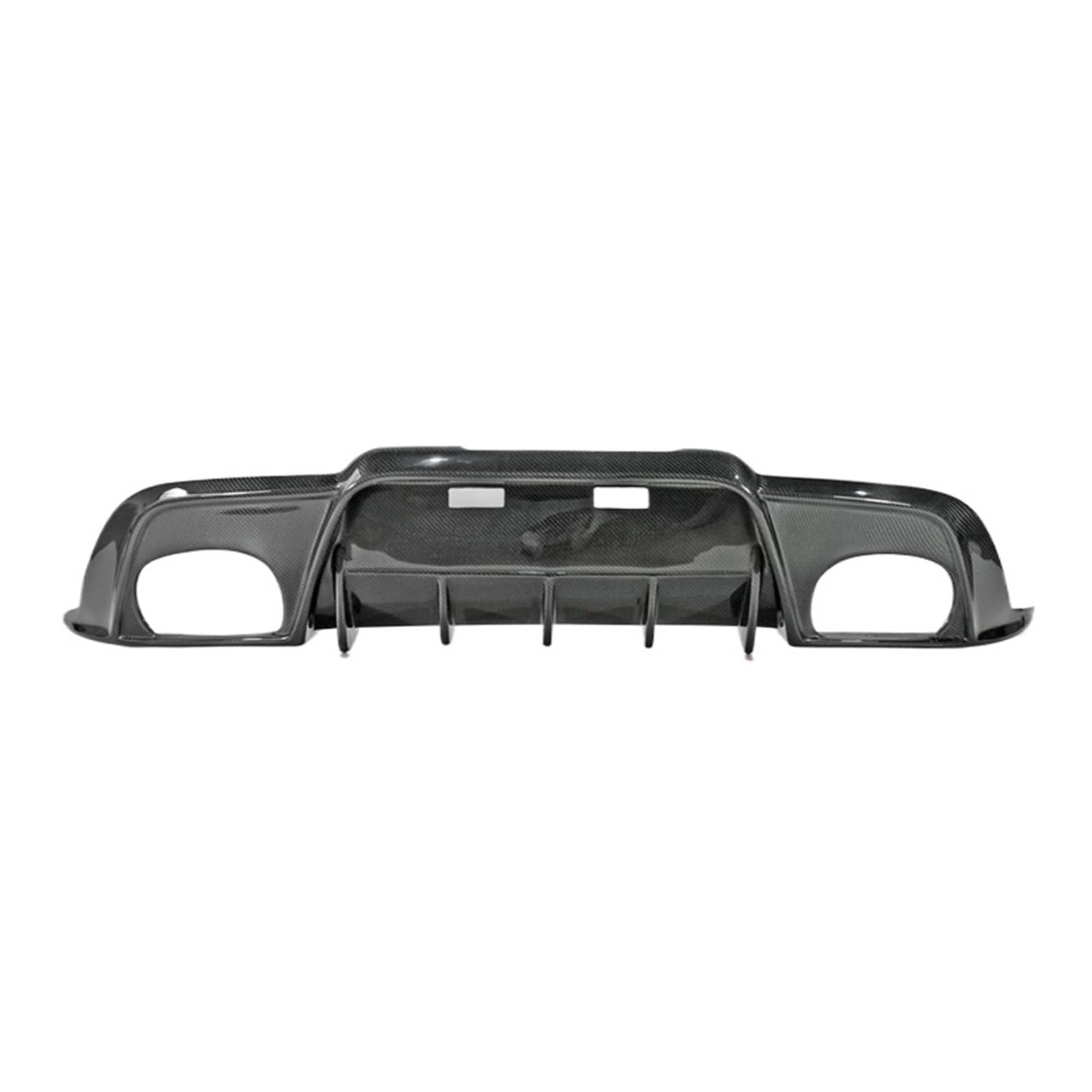 Heckspoiler-Diffusor-Spoiler Autozubehör, kompatibel mit Hyundai 09–12 Genesis Rohens Coupe, EPA-Stil, Kohlefaser-Heckdiffusor, glänzendes Finish, EP-Stoßstangen-Splitter-Set von EPNYWJTE