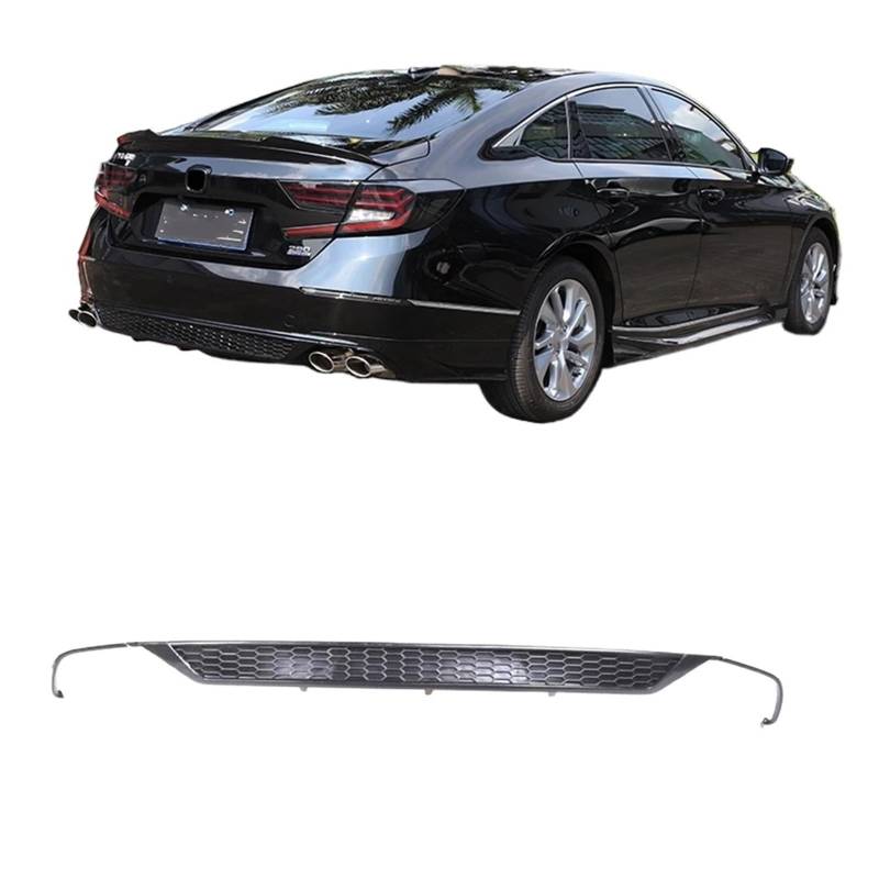 Heckspoiler-Diffusor-Spoiler Heckstoßstangendiffusor-Lippenverkleidung, Auspuff-Kofferraum-Spoilerplatte, Splitter, kompatibel for Honda Accord 2018–2022 von EPNYWJTE