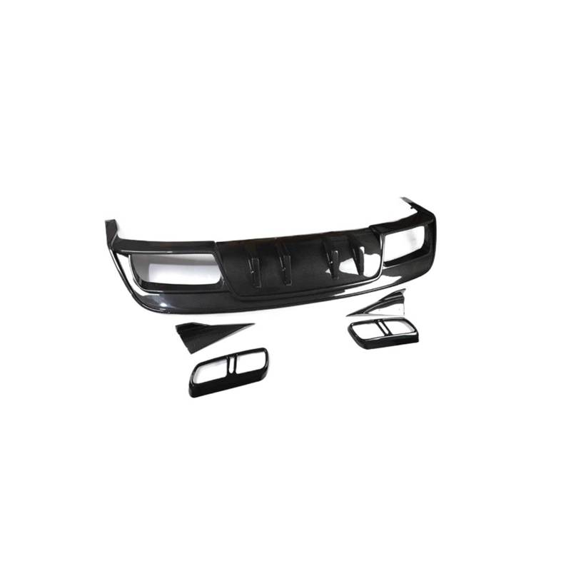 Heckspoiler-Diffusor-Spoiler Kompatibel for 2024 Land Rover Range Rover Sport Frontschürze Spoiler Lip Untere Schutz Bord Lippe Hintere Stoßstange Untere Schutz Platte(Silver) von EPNYWJTE