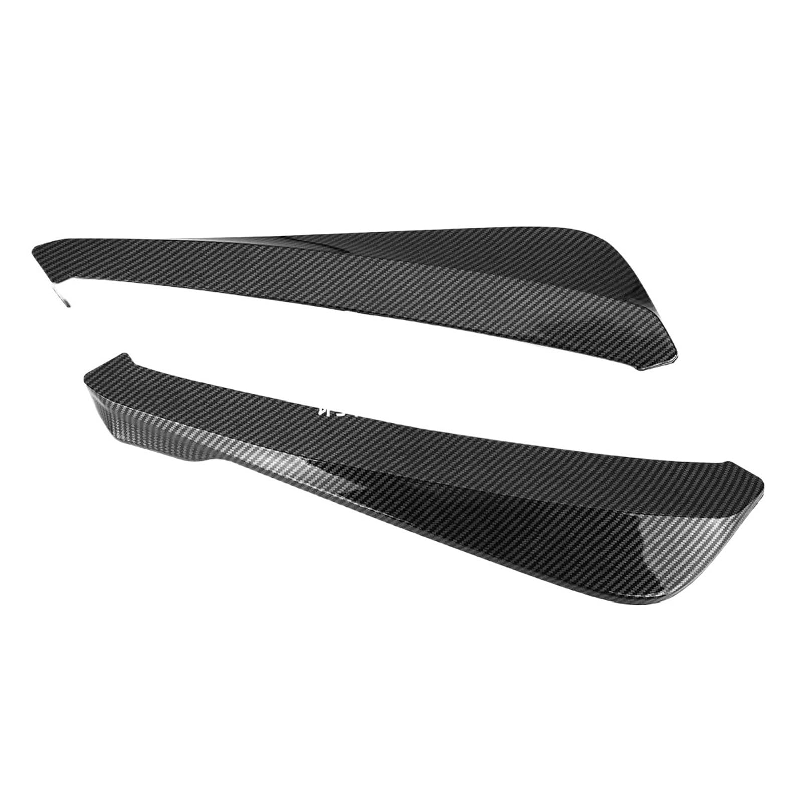 Heckspoiler-Diffusor-Spoiler Universal Heckstoßstange Splitter Schürzen Spoiler Kratzschutz Wrap kompatibel for BMW E90 E92 LEXUS Subaru Infiniti Q50 Autozubehör(Carbon Fiber Look) von EPNYWJTE