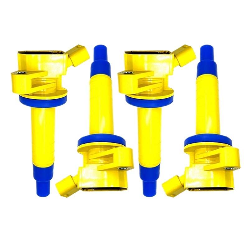 Zündspule 4PCS HIGH PERFORMANCE ZÜNDSPULE 9091902239 UF247 Kompatibel for TOYOTA CELICA COROLLA CHEVROLET PONTIAC 1,8 L L4 1ZZ 3ZZ von EPNYWJTE