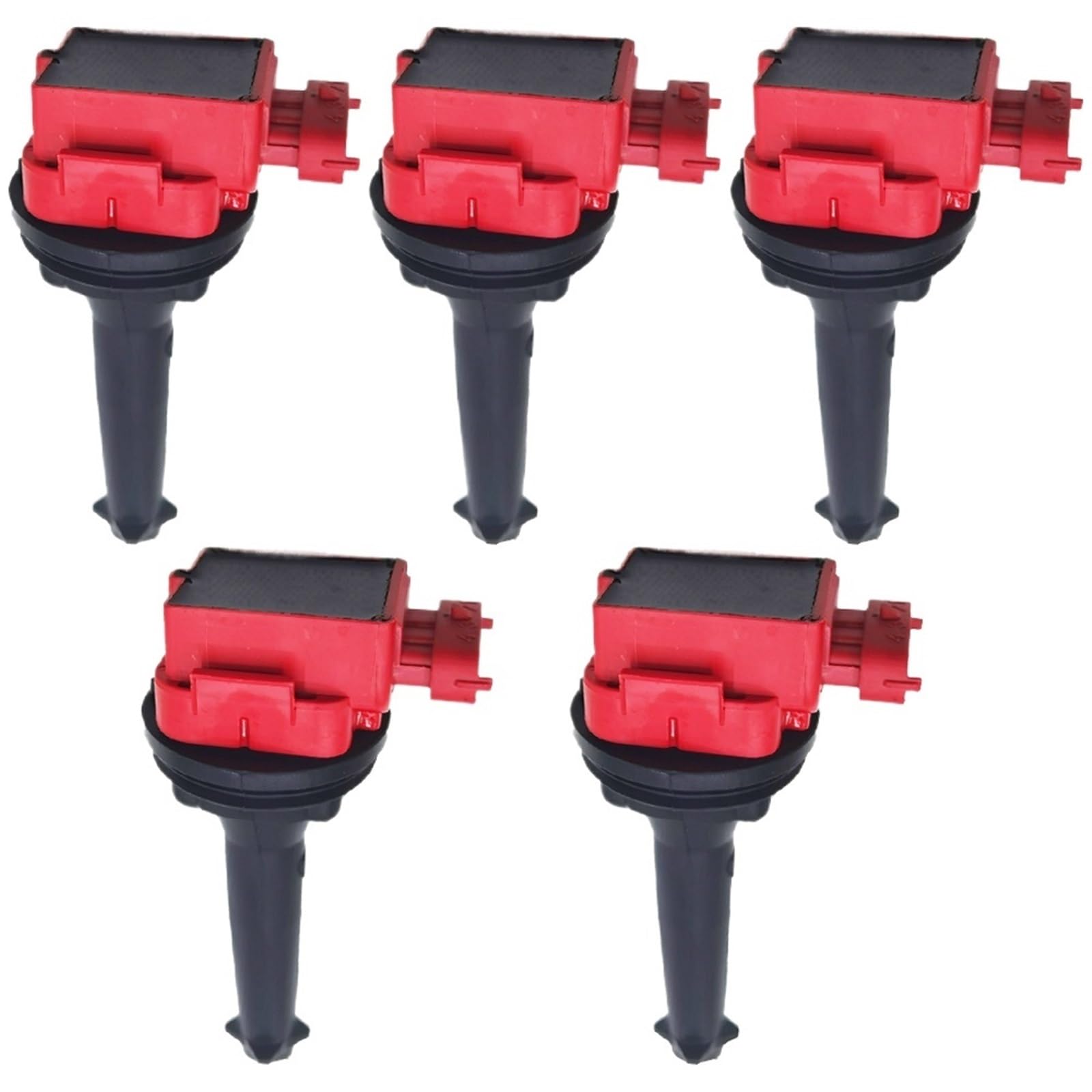 Zündspule 5PCS HIGH PERFORMANCE RED TOP ZÜNDSPULE 30713416 UF341 UF-341 30713416 Kompatibel for VOLVO C70 S60 S60R S70 S80 V70 XC70 XC90 von EPNYWJTE