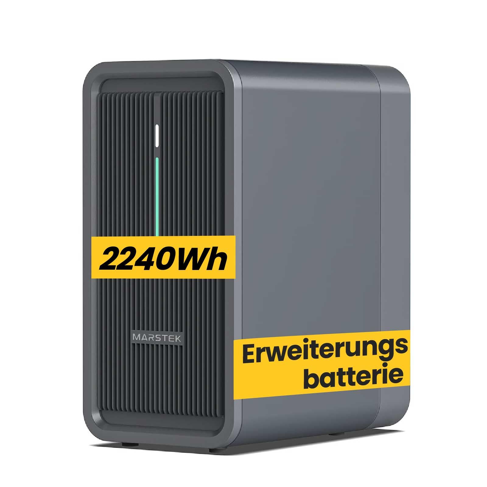 EPP.Solar® Marstek P2500-D Erweiterung Batterie/Speicher für Balkonkraftwerk 2240Wh Solarspeicher LiFePo4 Akku, intelligente App-Steuerung, für Innen- und Außenbereich (IP65) von EPP.Solar