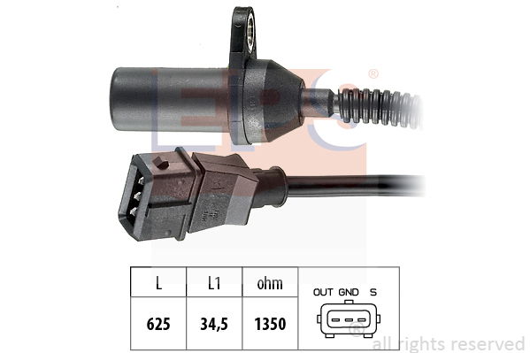 Impulsgeber, Kurbelwelle EPS 1.953.285 von EPS