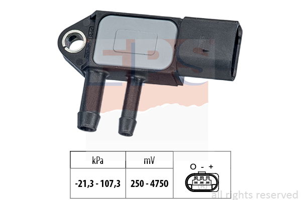 Sensor, Abgasdruck EPS 1.993.265 von EPS