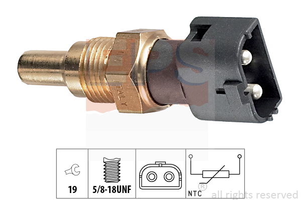 Sensor, Kühlmitteltemperatur EPS 1.830.091 von EPS