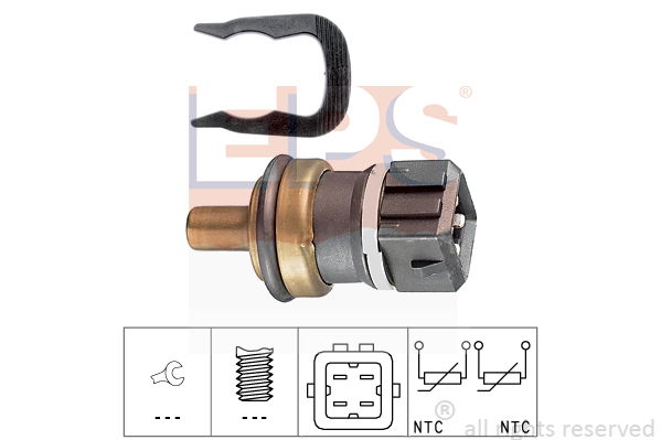 Sensor, Kühlmitteltemperatur EPS 1.830.232 von EPS