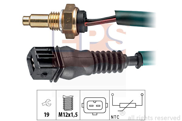 Sensor, Kühlmitteltemperatur EPS 1.830.237 von EPS