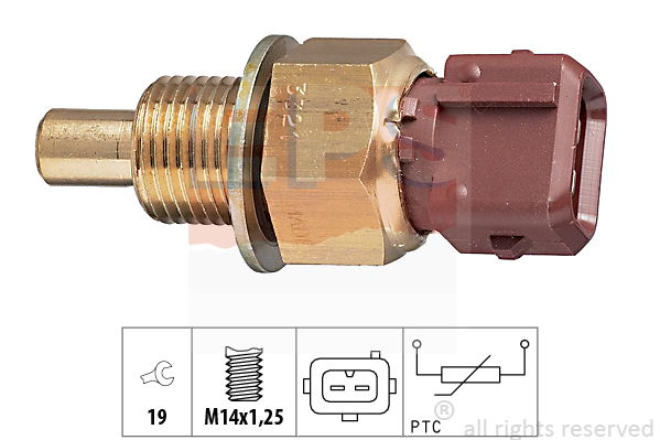 Sensor, Kühlmitteltemperatur EPS 1.830.321 von EPS