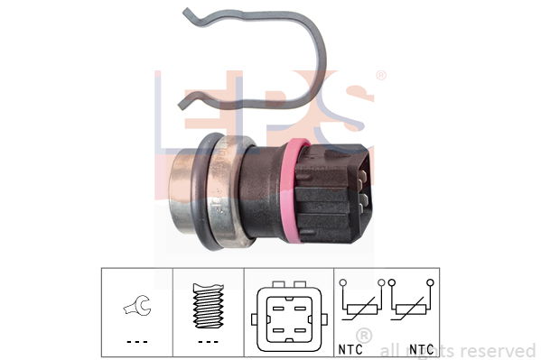 Sensor, Kühlmitteltemperatur EPS 1.830.353 von EPS