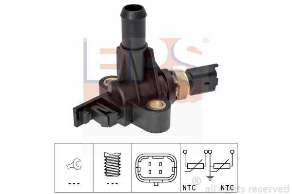 Sensor, Kühlmitteltemperatur EPS 1.830.359 von EPS