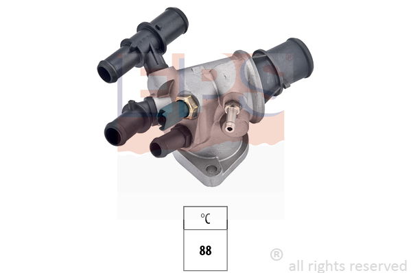 Thermostat, Kühlmittel EPS 1.880.405 von EPS