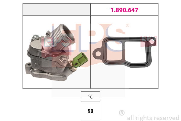 Thermostat, Kühlmittel EPS 1.880.606 von EPS