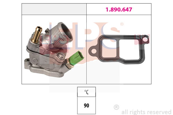 Thermostat, Kühlmittel EPS 1.880.732 von EPS