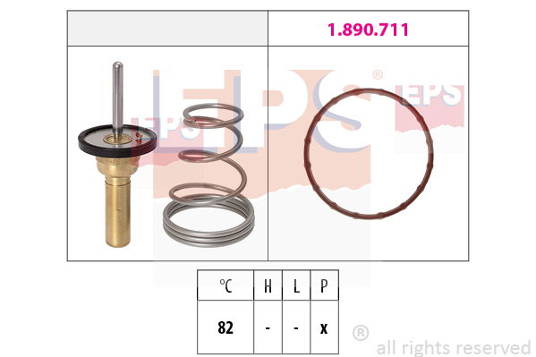 Thermostat, Kühlmittel EPS 1.880.736 von EPS