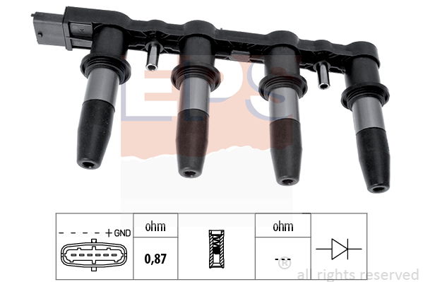 Zündspule EPS 1.970.450 von EPS