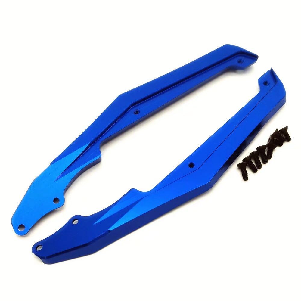 Aluminium-Chassis-Schutzblech, seitliche Trail-Bar, blau, für Losi Mini-T 2.0 LOS211019 von EPTNNASO