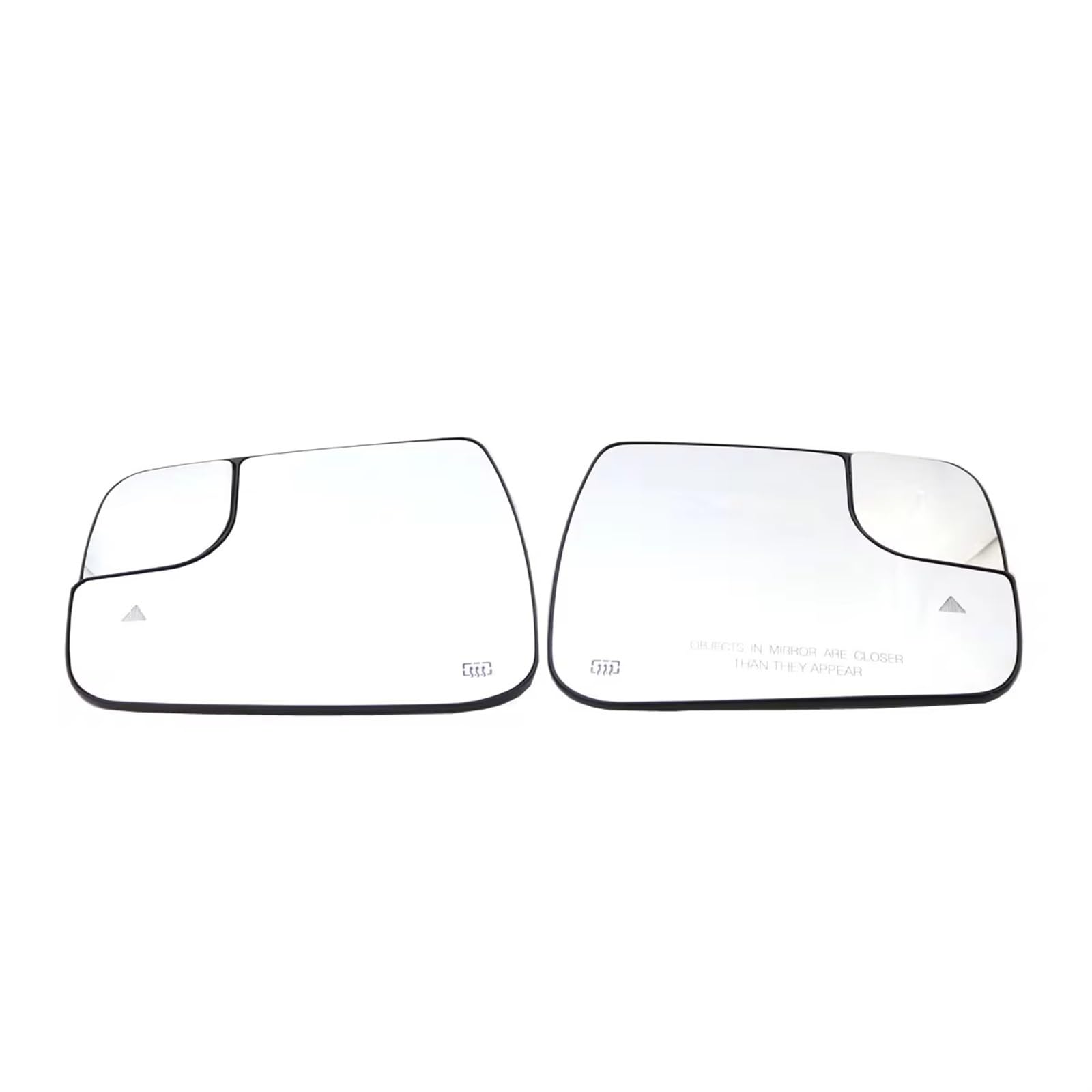 EQAUHYB Außenspiegel Glas Kompatibel Mit Dodge Für Ram 1500 2500 2019–2021, Beheizter Außenrückspiegel, Glas, Toter-Winkel-Warnung, OEM: 68402095AA 68402094AA(Left and Right) von EQAUHYB