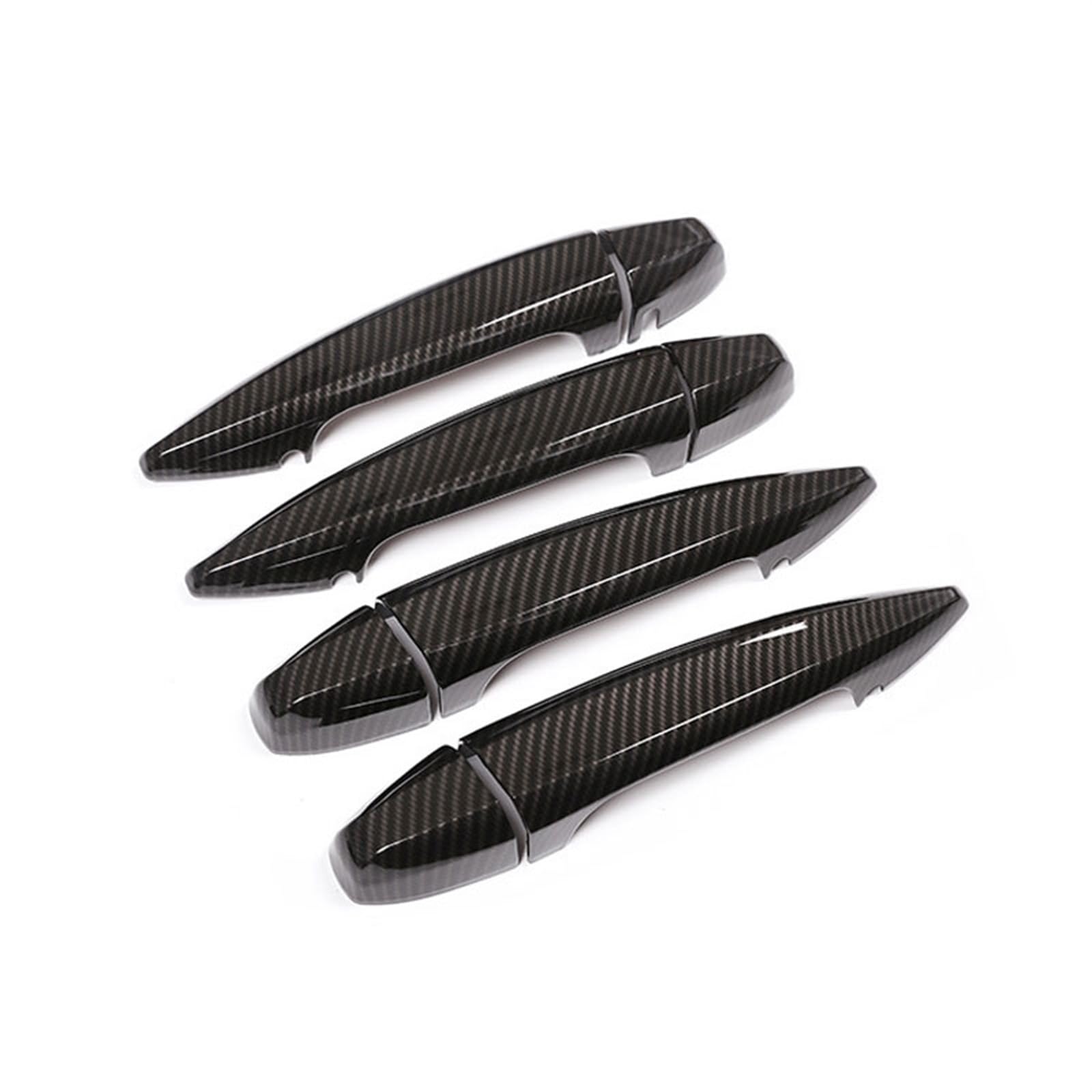 EQAUHYB Außentürgriffabdeckung Kompatibel Mit Für X5 X6 F15 F16 2014 2015 2016 2017 Autotürgriffabdeckung Autozubehör Auto Außentürgriff Dekorationsschale(Carbon Fiber) von EQAUHYB