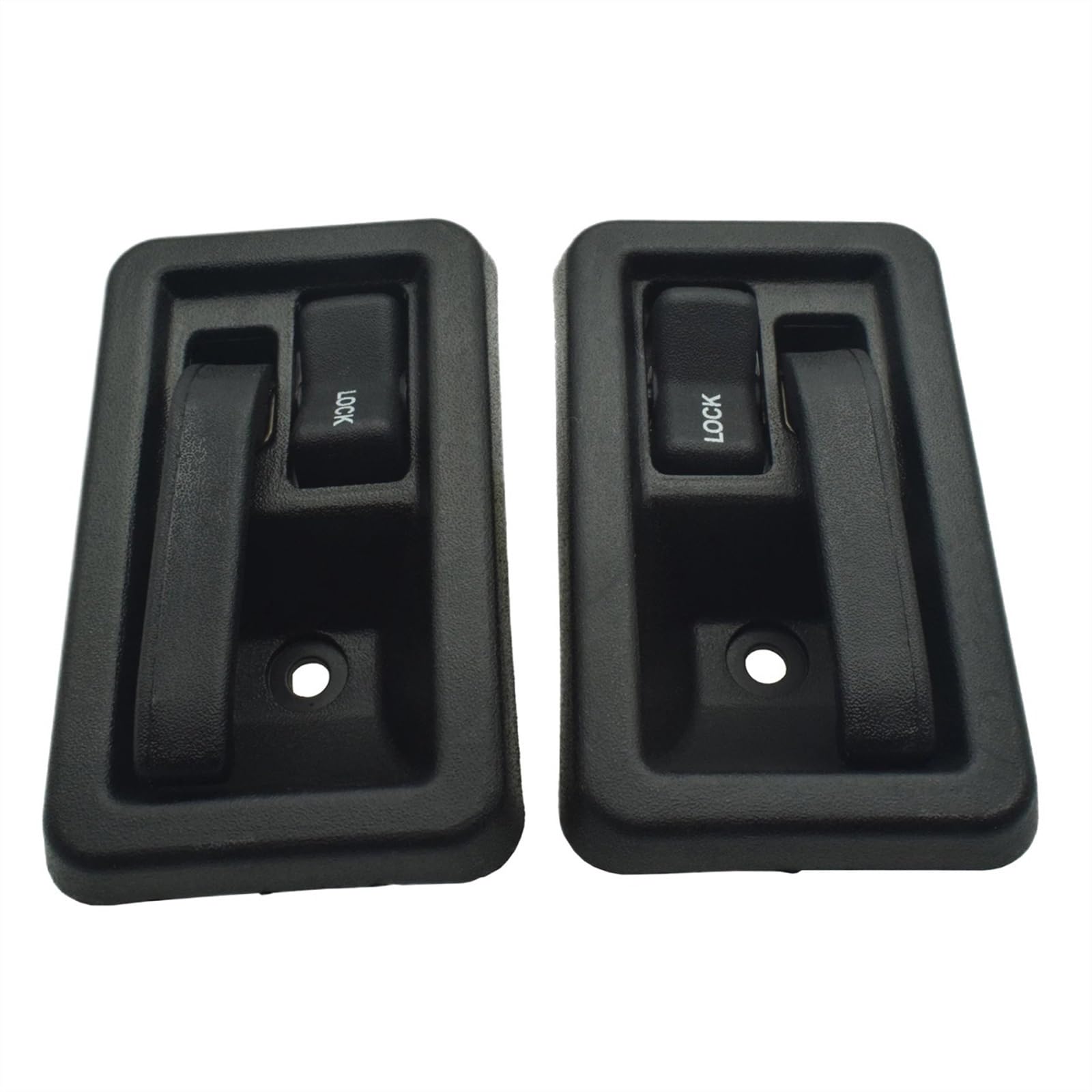 EQAUHYB Kompatibel Mit Jeep Für Wrangler TJ 1997 1998 1999 2000 2001 2002, Auto-Innentürgriff, Styling-Zubehör, Innerer Türknauf 55176477AB Autoinnengriff(Left Right Pair) von EQAUHYB