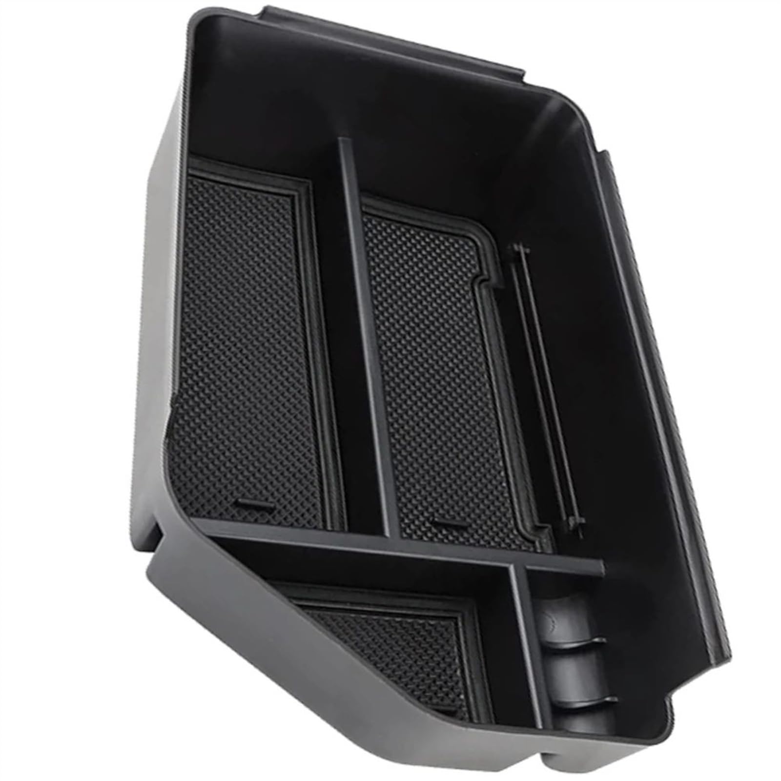 EQAUHYB Kompatibel Mit K&ia Für EV6 2021 2022 2023 Auto Mittelarmlehne Aufbewahrungsbox Container Autoinnenausstattung Auto Tray Armlehne(Black) von EQAUHYB