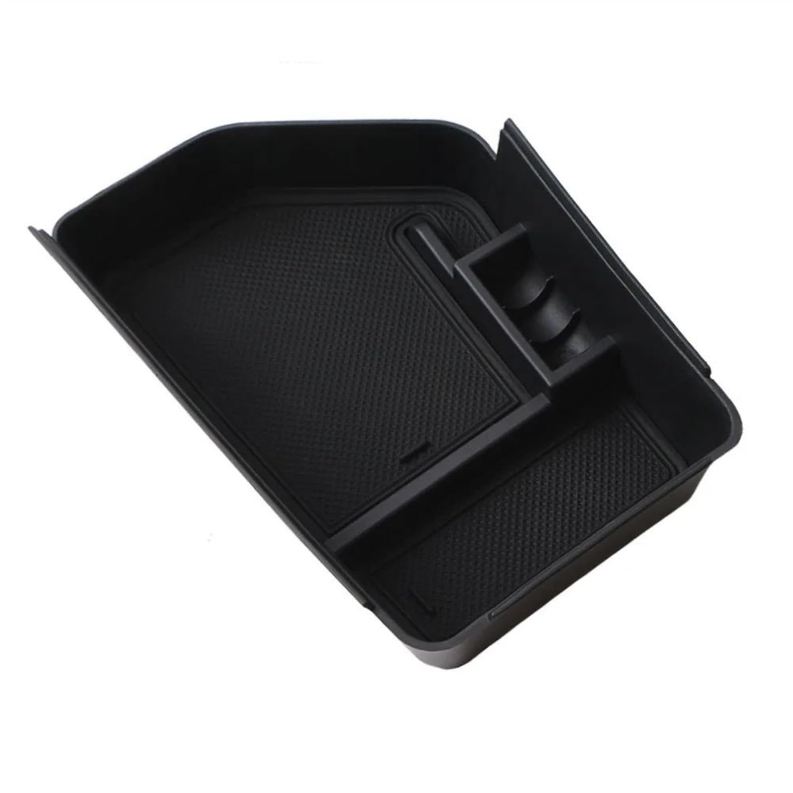 EQAUHYB Kompatibel Mit K&ia Für EV6 2021 2022 Auto-Zentralsteuerung Armlehne Aufbewahrungsbox Autoinnenausstattung Auto Tray Armlehne(Black) von EQAUHYB