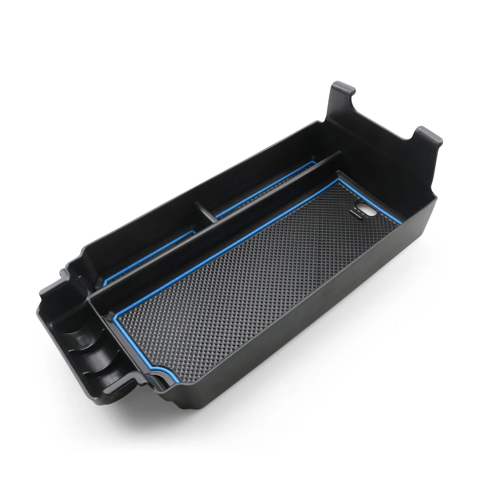 EQAUHYB Kompatibel Mit Nissan Für Rogue T33 2022 2023 Auto-Mittelarmlehnen-Aufbewahrungsbox Autoinnenausstattung Auto Tray Armlehne(Blue) von EQAUHYB