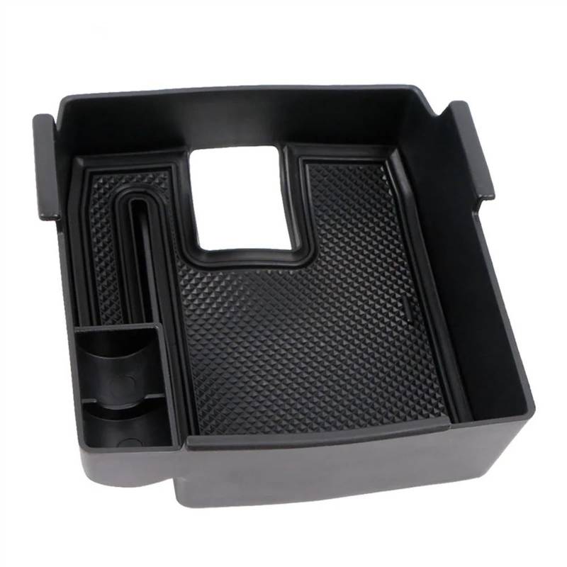 EQAUHYB Kompatibel Mit Toyota Für Corolla E210 2019 2020 2021 Auto-Zentralsteuerung Armlehne Aufbewahrungsbox Innenausstattung Auto Tray Armlehne(Black) von EQAUHYB