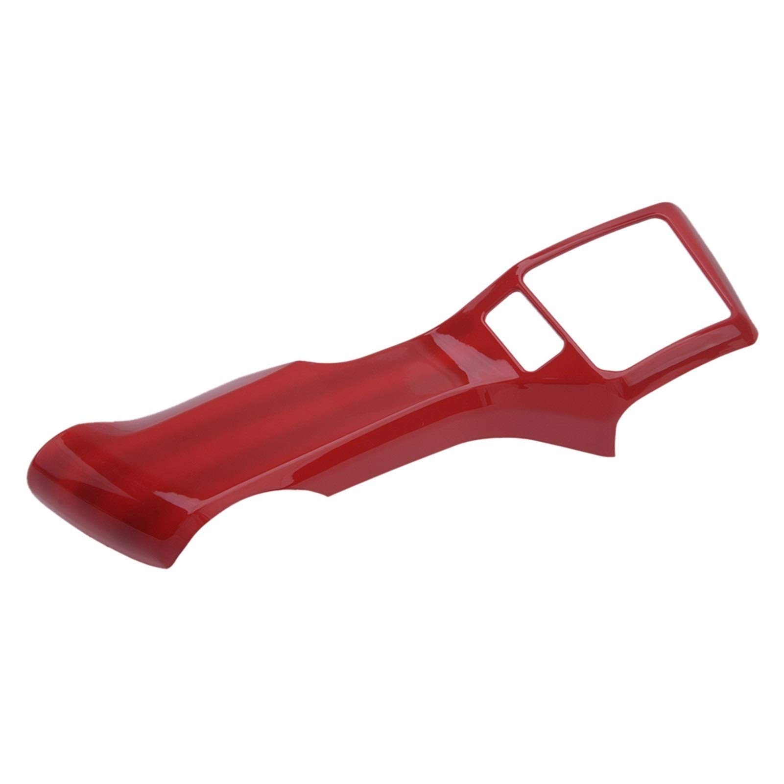 EQPWZG ABS 1 Paar rote Auto-Innenlenkrad-Dekorabdeckungsverkleidung, for Tundra 2014–2020 Lenkradverkleidung von EQPWZG