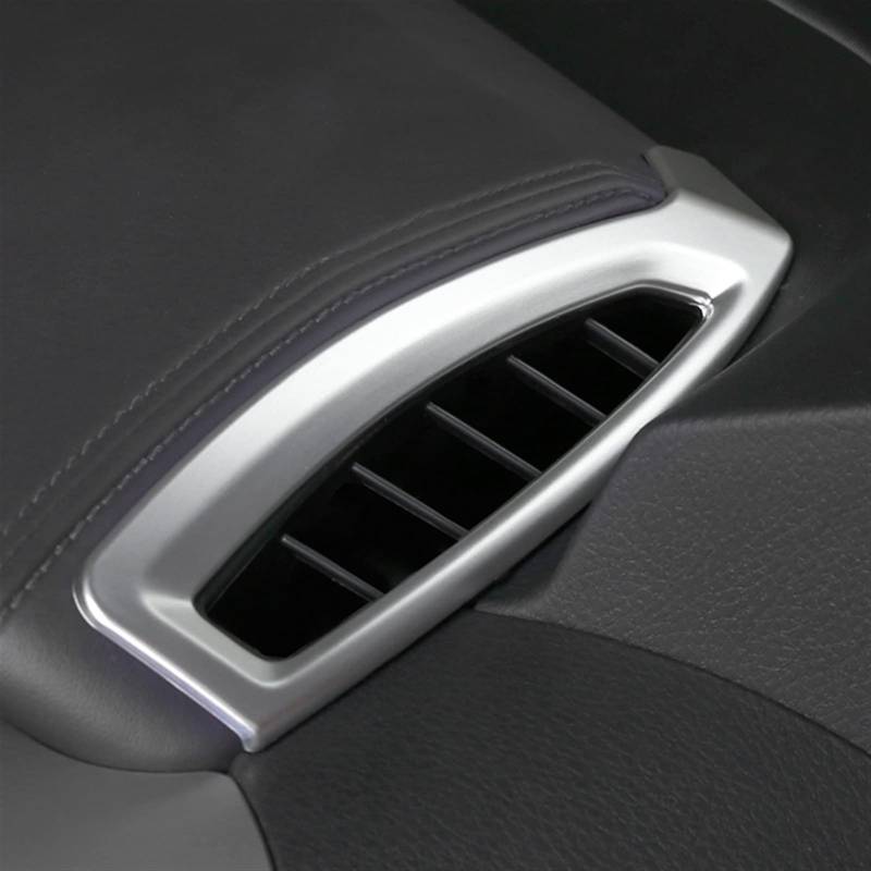 EQPWZG Auto-Styling-Innenklimaanlage-Entlüftungsauslass-Abdeckungs-Ordnungsaufkleber, for Toyota C-HR CHR 2016-2017 Zubehör AC-Steckdosenabdeckung(Silver) von EQPWZG