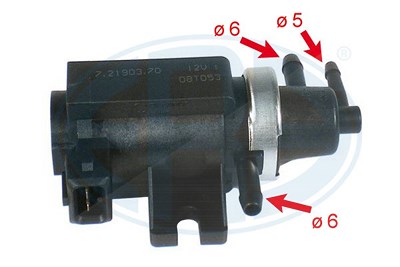 Era Druckwandler, Abgassteuerung [Hersteller-Nr. 555155A] für Audi, Ford, Seat, Skoda, VW von ERA