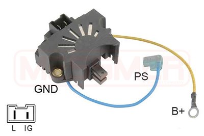 Era Generatorregler [Hersteller-Nr. 215736] für Renault, Volvo von ERA